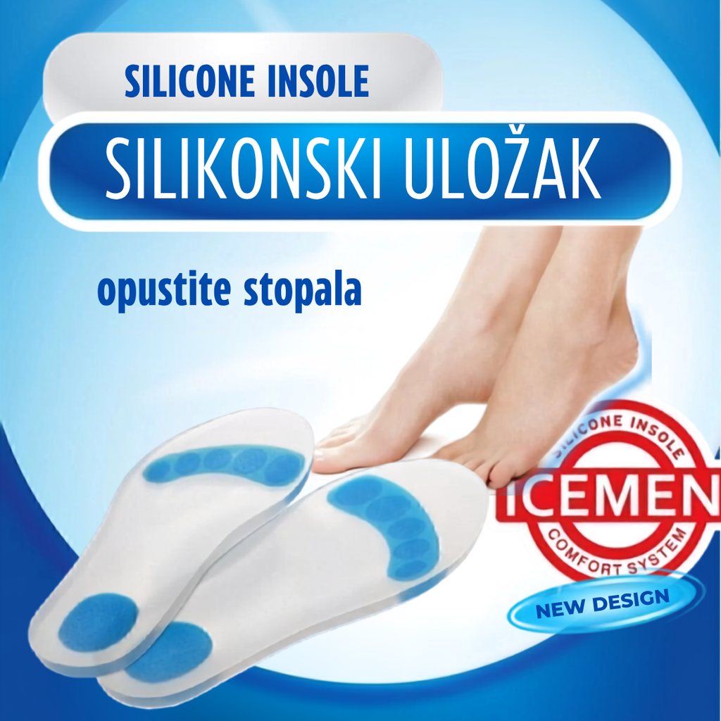 Icemen silikonski uložak za obuću 501